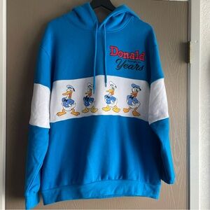 Disney x Donald Duck Through the Years Pullover Hoodie for Adults - Size Medium